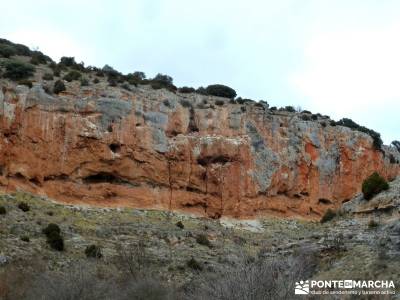 Hoces y cañones del Río Piedra y del Río Gallo -- Laguna Gallocanta  - Fotografía naturaleza;sen